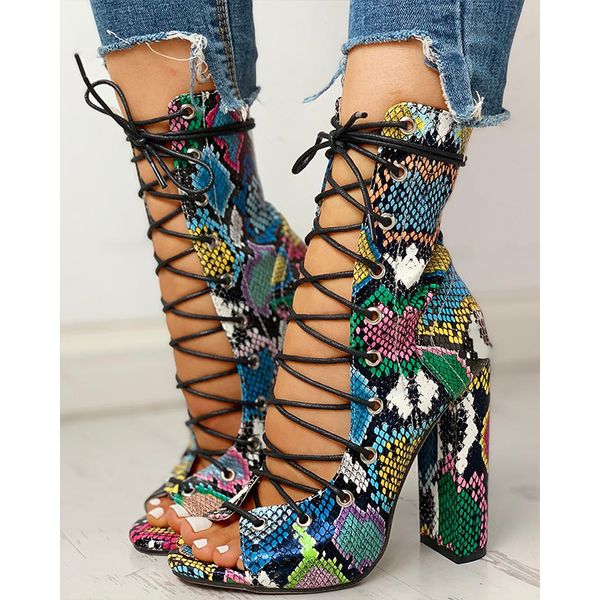 

nightclub spring serpentine female high 10cm platform heels wedding party shoes 5639 c2f7, Black