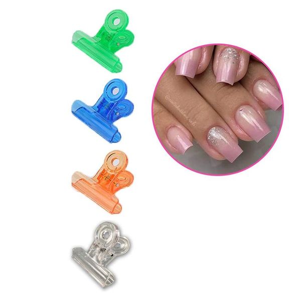 

nail art kits curve pinching clips tool multi function acrylic nails random color