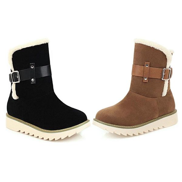 

boots pqecfs big size 35-43 2021 spring & autumn winter women solid strange style heels ankle 2 colors, Black