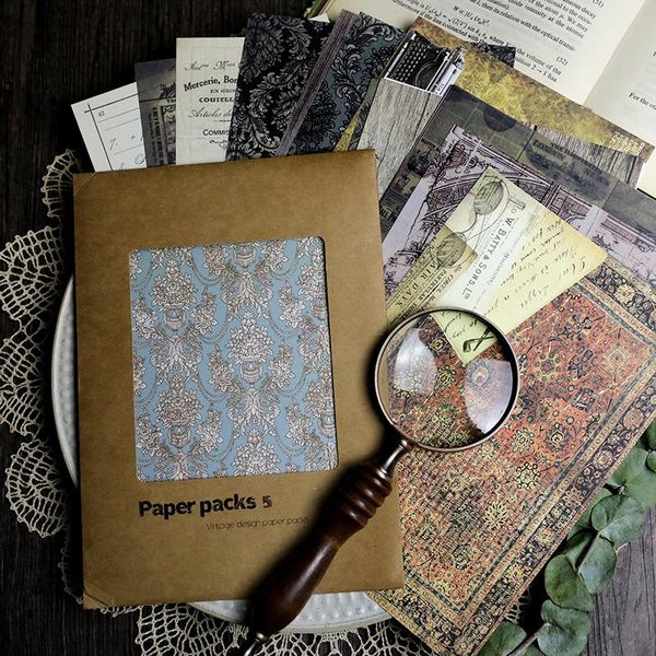 

vintage design paper packs for scrapbooking diy projects/p /card making crafts