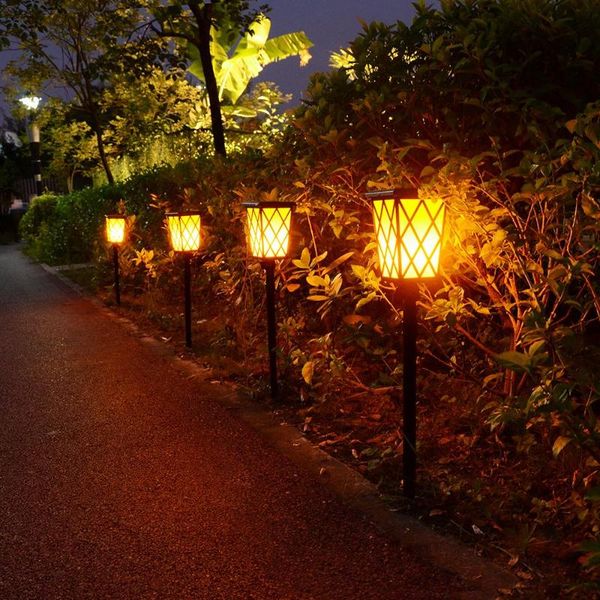 

solar led lawn lights garden lights outdoor waterproof energy saving and environmental protection modern garden