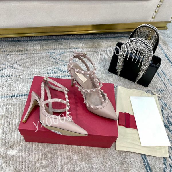 

famous designer brands spikes sneakers high red bottom shoes luxury man rivets skateboard casual walking shoes party wedding yh211213, Red;white