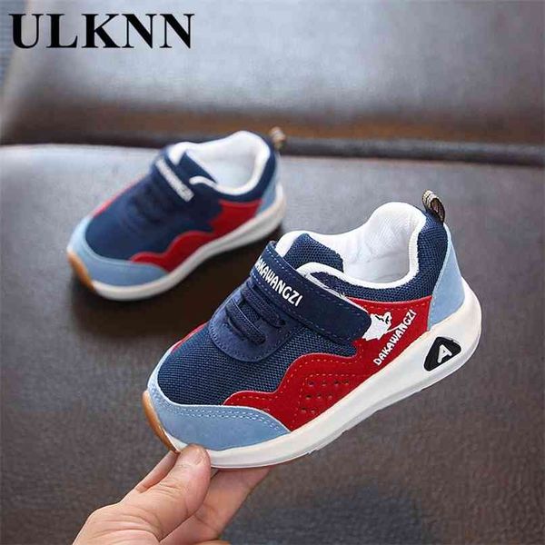 

ulknn casual shoes for kid's children's sports boys girls breathable mesh baby toddler size 15-33 210914, Black
