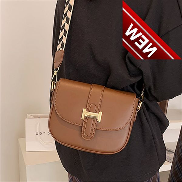 

solid color flap square crossbody bags for women pu leather trendy wide strap designer handbags ladies luxury small shoulder bag