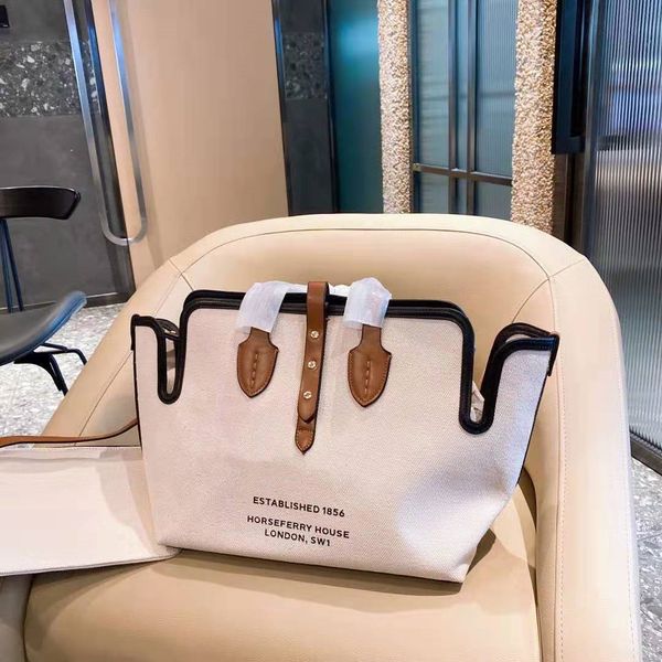 

hip ysiykiy canvas shopping bag large capacity package lady tote bags designers handbag purse fashion white genuine leathe