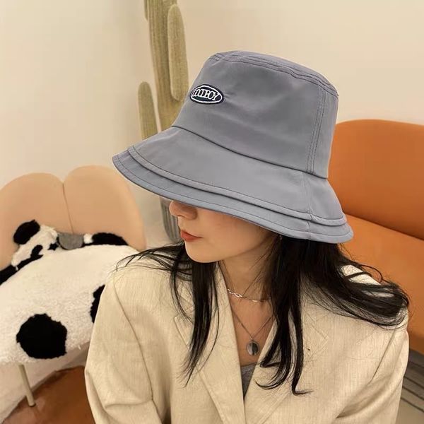 

new net red letter fisherman's hat for women in spring and summer, Yellow