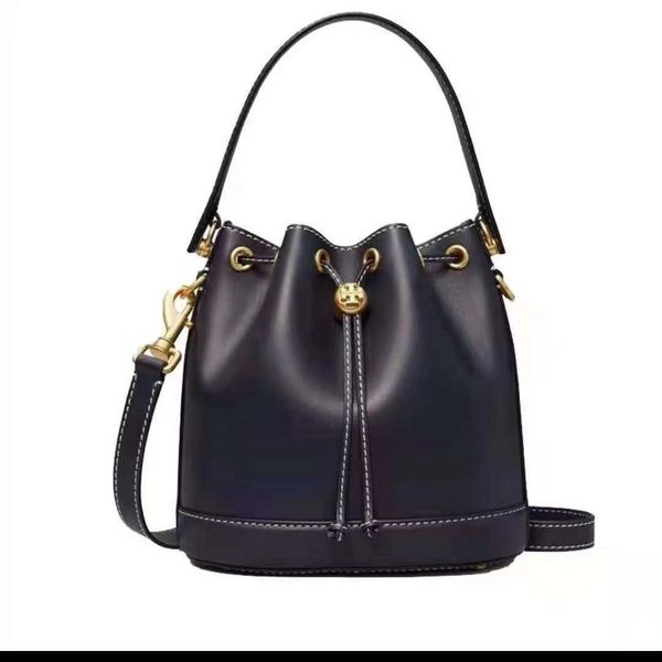 

women's bag same white one shoulder portable cross bucket bag handbags