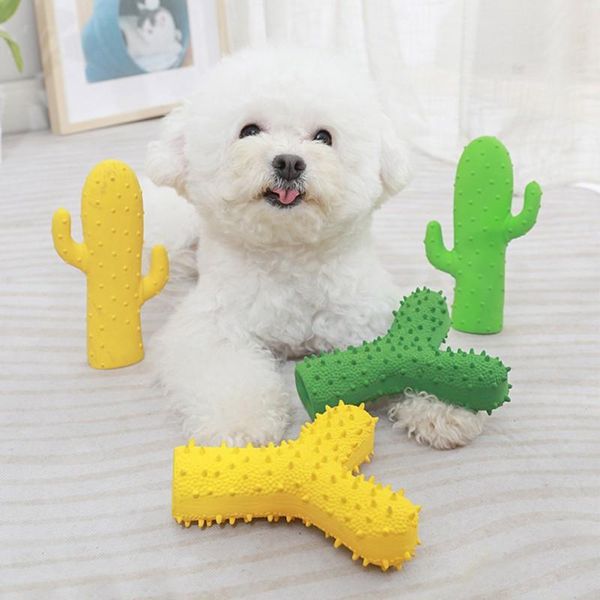 

cat toys pet dog latex vocal grinding teeth bite toy