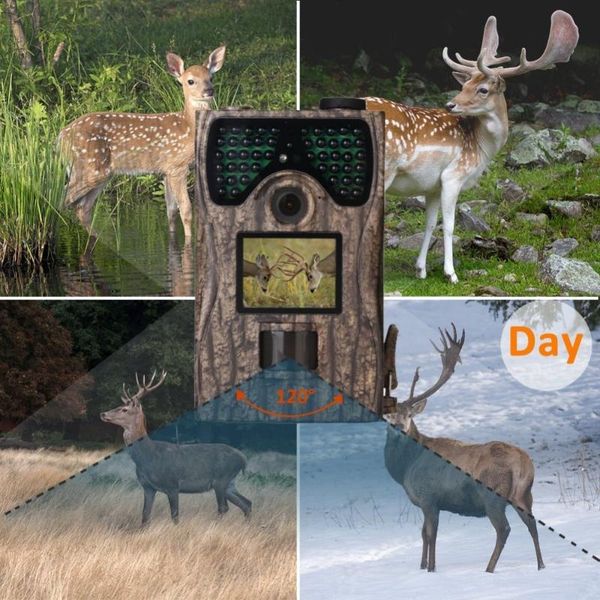 

12mp wildlife hunting camera night vision infrared hd 1080p scouting game camera trap trail