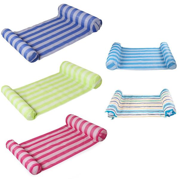 

inflatable floats & tubes floating swimming mattress water sports hammock recliner sea ring pool party toy lounge bed