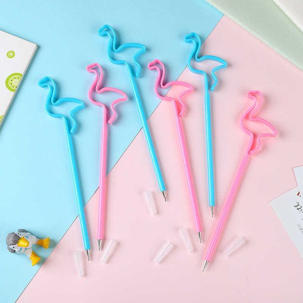 

pen pet creative advertising gift modeling straw flamingo ballpoint