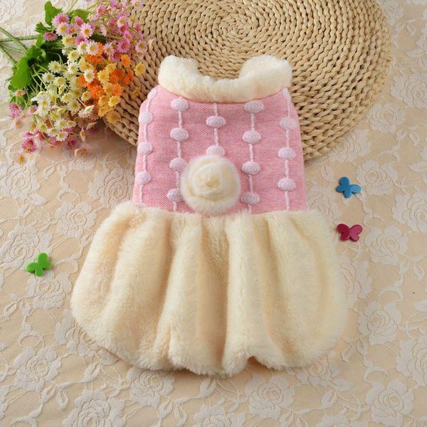 

dog apparel pet dress clothing for small cats dogs warm soft fleece kitty kitten costume clothes outfits cat coat