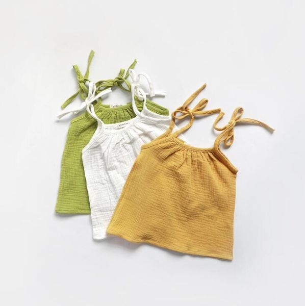 

waistcoat 2021 wholesale girls vest fashion cotton linen summer kids coat 1-7 years qs979, Camo