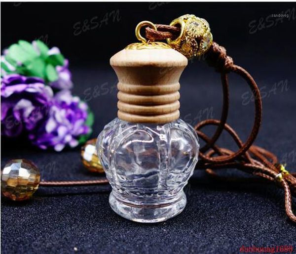 

car pendant perfume glass bottles boutique linked accessories decoration storage & jars