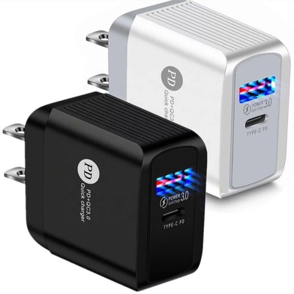 

qc3.0 pd 20w type c charger with earphone for iphone