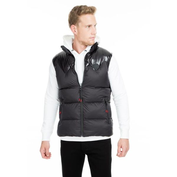 

men's vests buratti inflatable vest male 528astra, Black;white