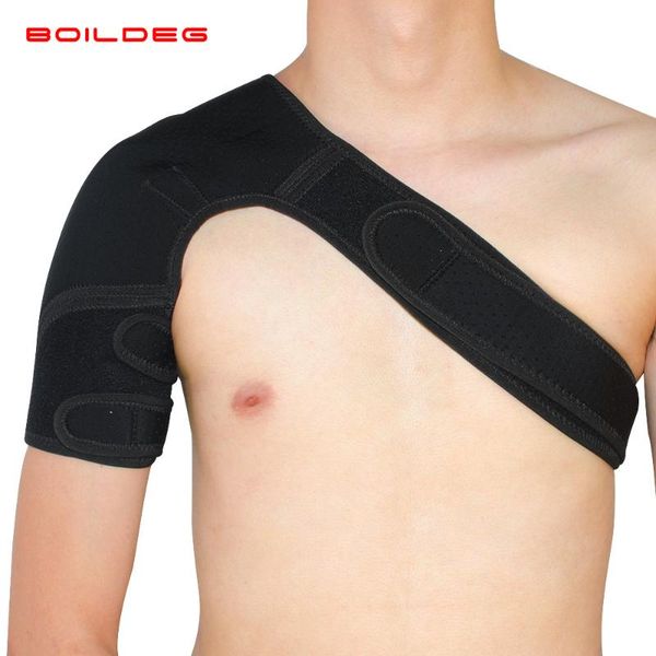 

elbow & knee pads bandage sports shoulder protects against muscle strain and men's adjustable, Black;gray