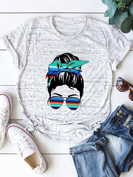 

plus figure graphic space dye tee m10t#, Black