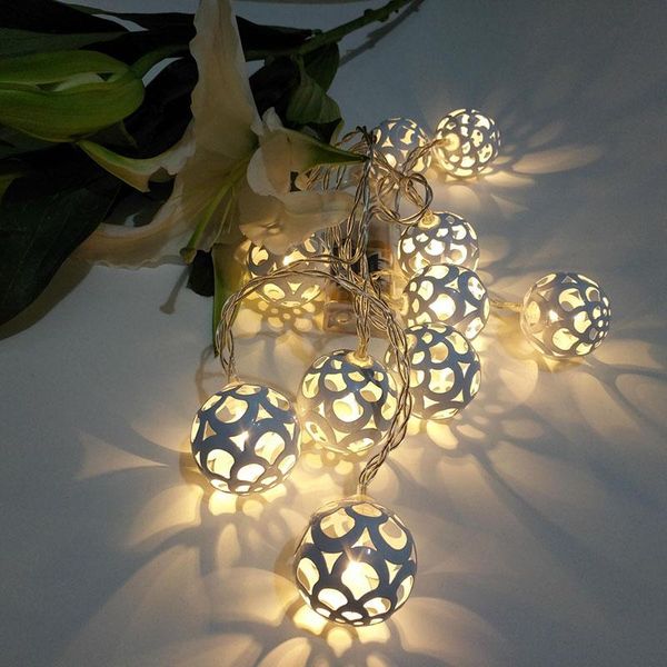

led string lights fish scale pattern balls string lights fairy wedding party christmas decoration warm white light home decor