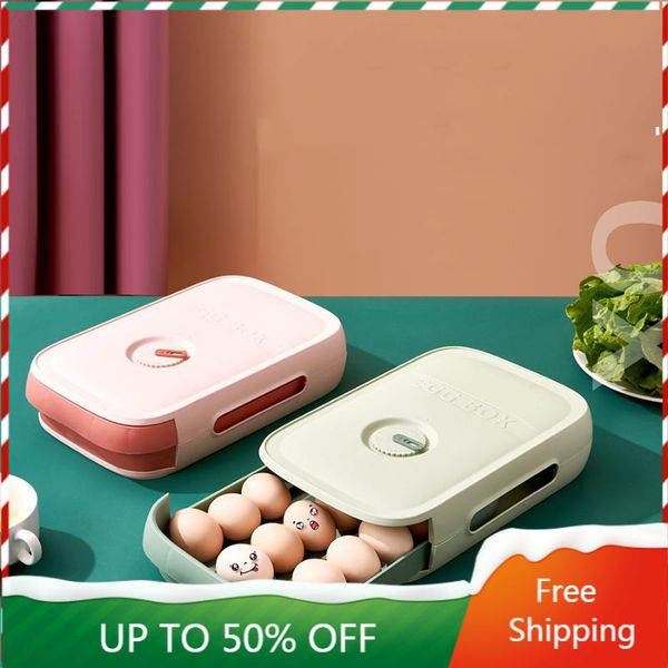 

storage bottles & jars large plastic dispenser box big size extra long refrigerator pink egg modern food white rangement organizers zz50sb