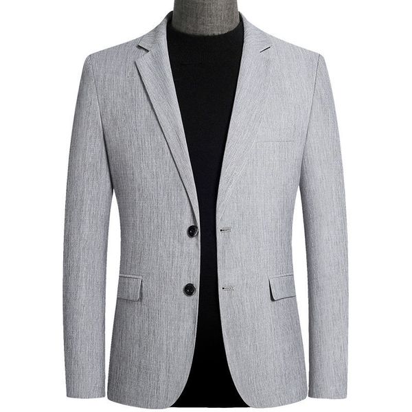 

men blazers autumn fashion spring jacket casual business fine suit outerwear rfoc, White;black