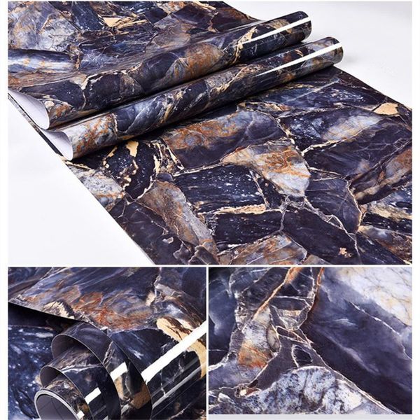 

window stickers dark marble wall paper peel and stick wallpaper self adhesive waterproof furniture renovation for old decor