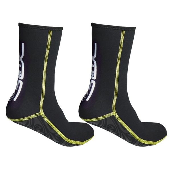 

sports socks 1pair diving 3mm neoprene scuba men women wetsuit booties warm flexible for kayaking surfing2160657, Black