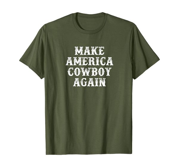 

Make America Cowboy Again - Vintage Style Shirt, Mainly pictures