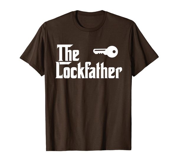 

the lock father funny locksmith locksmithing t shirt gift, White;black