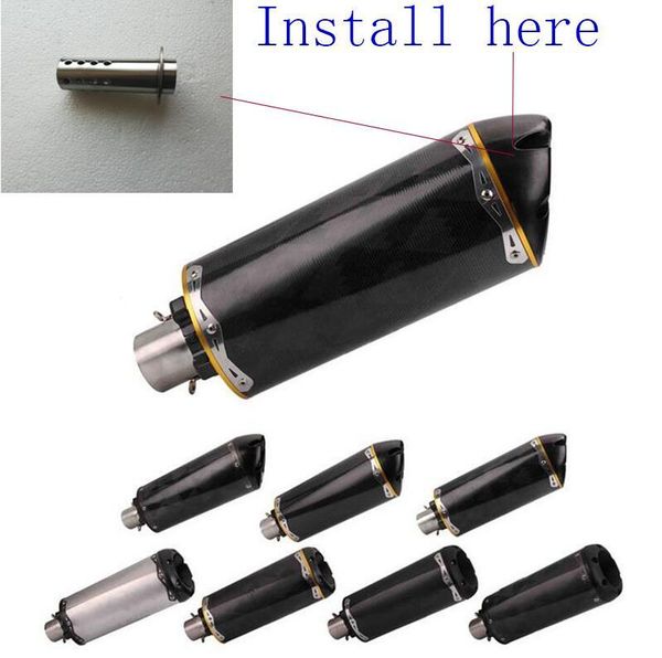 

motorcycle exhaust system two brothers muffler db killer end catalyst