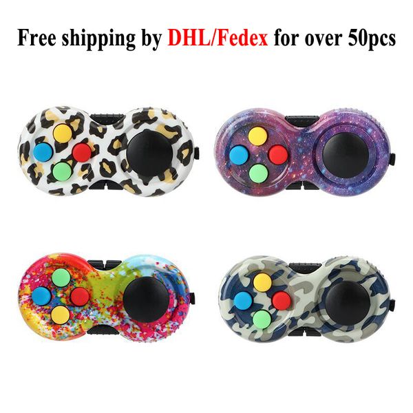

fidget pad controller cube sensory silent puzzle game toys set relief stress and anxiety depression for adhd autism kid