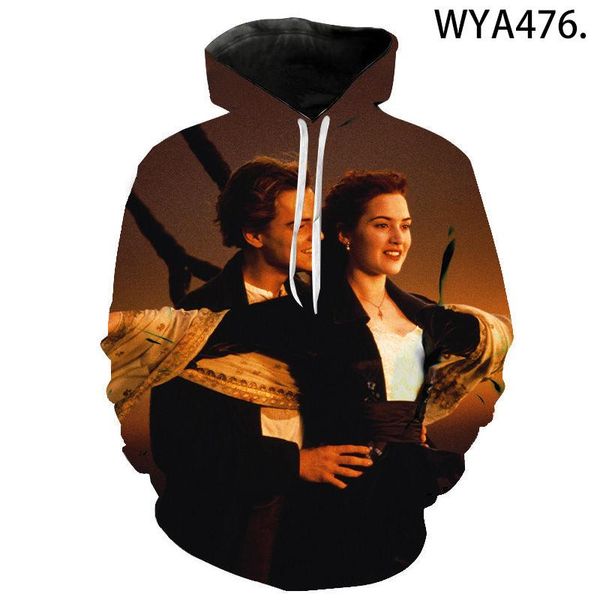 

men's hoodies & sweatshirts women's children's fashion hoodie 3d printing movie sweatshirt pullover streetwear casual coat, Black
