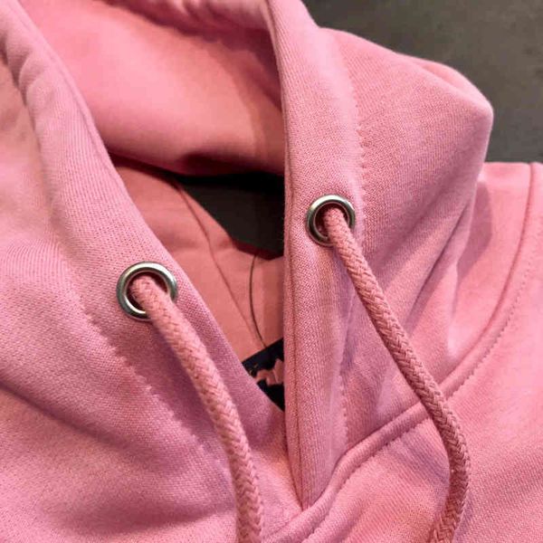 

pure yuan version designer [jimo sweater]2022 spring autumn three-dimensional embroidery men's and women's lovers' terry pink, Black