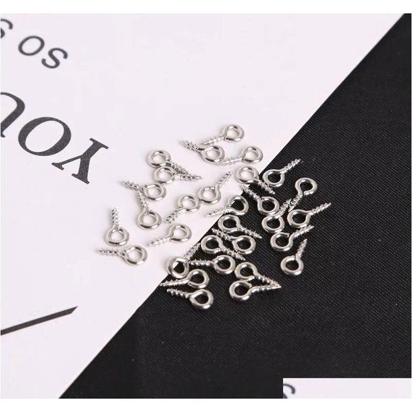 

144g 8x4mm sp screw eye bail t jllolv ffshop2001, Silver