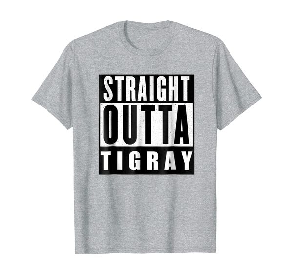

straight outta tigray shirt gift shirt for ethiopian tigray., White;black