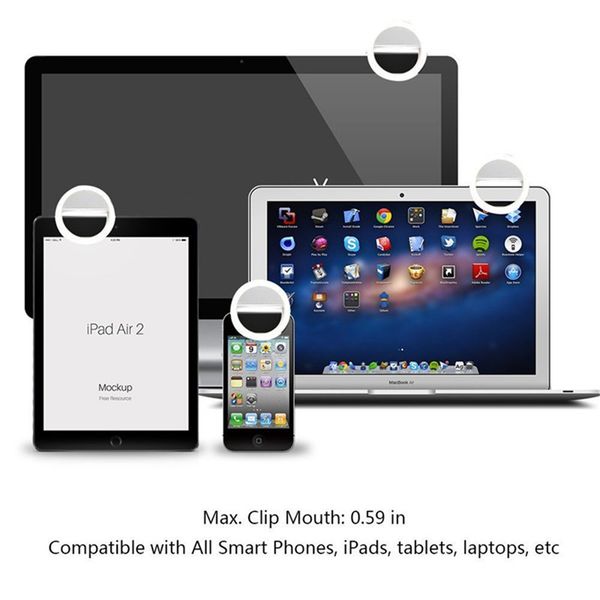 

led ring light for mobile phone video usb charge lighting selfie enhancing ring lamp ringlight for youtube /pgraphy