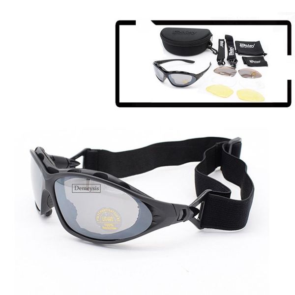 

outdoor eyewear c4 cycling glasses bike riding fishing hiking sports sunglasses windproof motorcycle uv400
