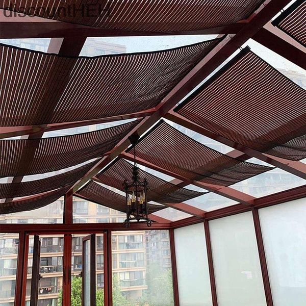 

blinds bamboo curtain shading sunscreen carbonized sunshade manual rolling partition bedroom tatami
