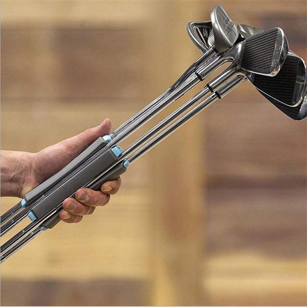 

golf training aids club holder fixed support clip receiver carrier accessories shaft attaching clamp retaining