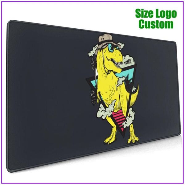 

mouse pads & wrist rests dinosaur anime personalized ergonomic extended gamer mousepad alfombrilla raton pc completo with support