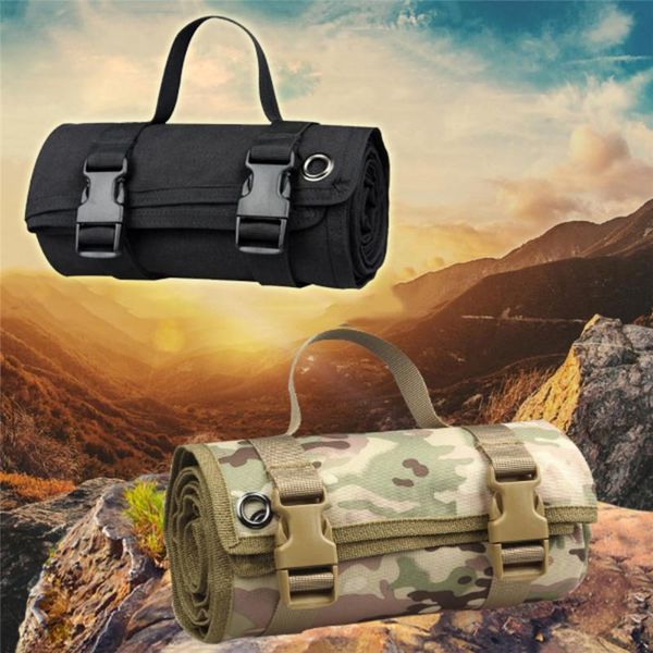 

outdoor pads tactical for lightweight roll-up shooting mat hunting rifle cleaning carpet waterproof camping