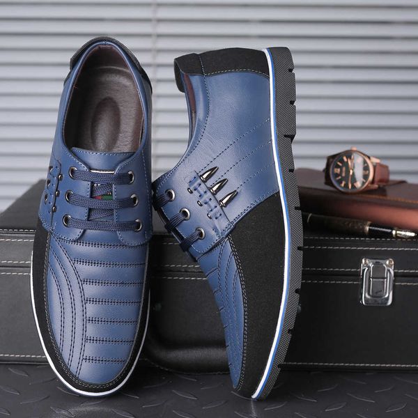 

3281 casual leather sho men's breathable 47 large 48