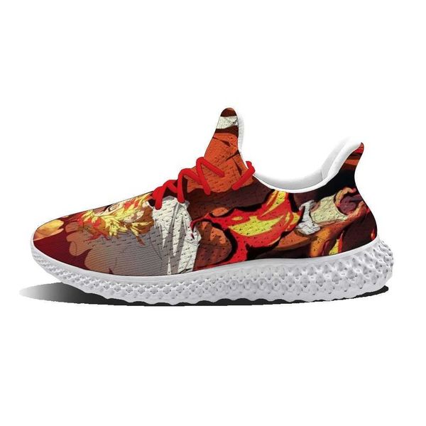 

spring and autumn breathable fashion men's and women's sports basketball shoes sickle tanjiro anime shoes 5k3h