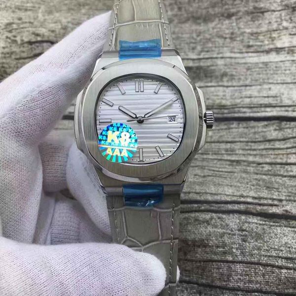 

watches, new men's watch, stainless steel case, butterfly button, carved automatic tuo, 2813 automatic mechanical movement, wholesale a, Slivery;brown