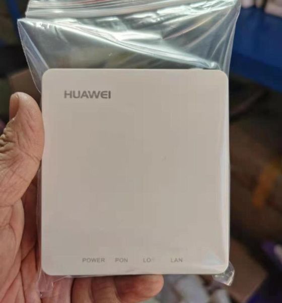 

100% original 10pcs used epon gpon onu hg8310m hg8010h fiber optic second hand router without poweradaptor ing