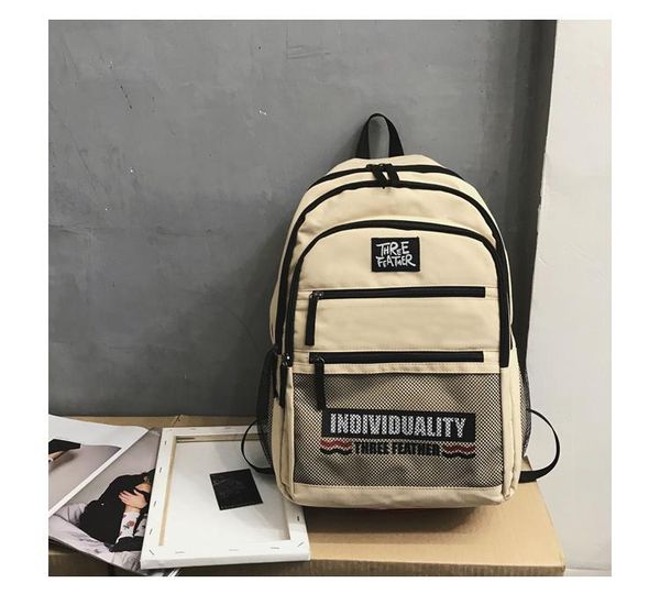 

backpack pb3627 high school men's all-match leisure travel large-capacity women