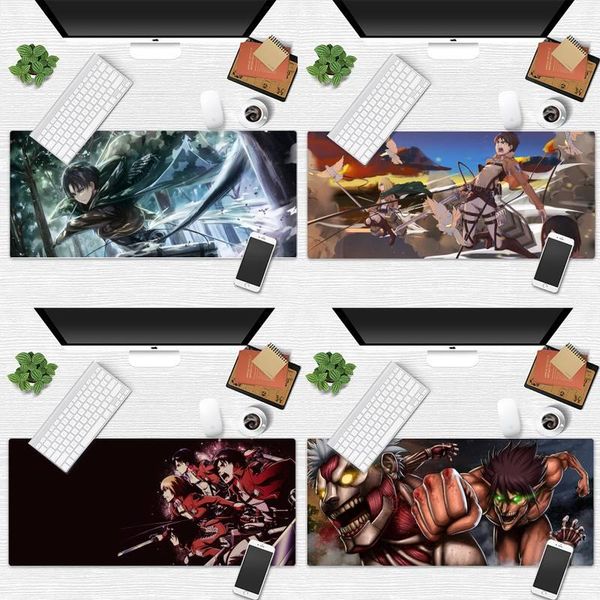 

mouse pads & wrist rests ackerman attack on titan anime speed mice retail small rubber mousepad desk gamer large pad mats non-slip lapcu