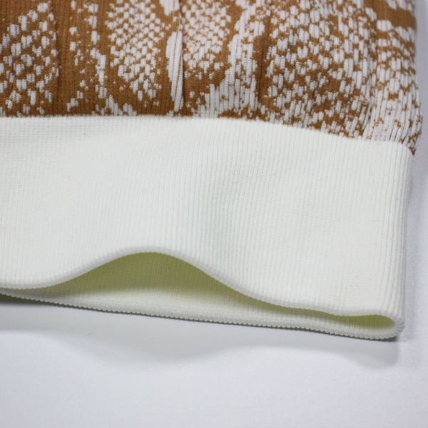 

grandwish snake yoga suit seamless sportswear outfit high waist leggingsbreathablemoisture wickingfitness set femalezf731, Gray