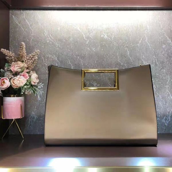 

large capacity tote metal letters handbag ladies big hand bags black khaki genuine leather ladies handbags brown metallic distressed bag gif
