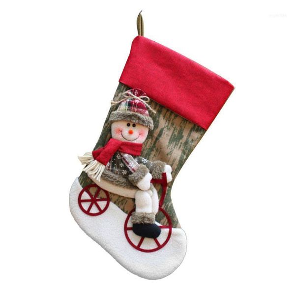 

christmas decorations year stockings decoration gifts bag santa claus snowman candy box navidad adornos1